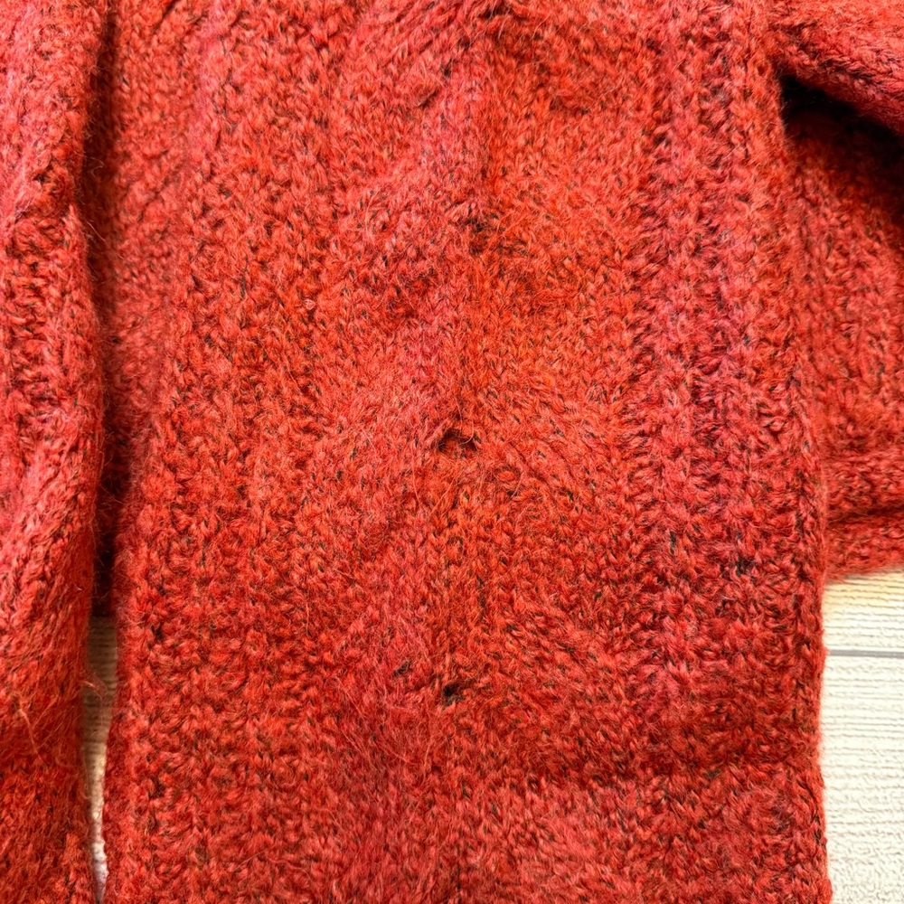 Universal Thread Rust Cable Knit Sweater - image 8